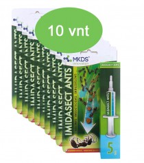 Imidasect Ants 5 g, gelinis insekticidas skruzdėlėms naikinti, MAXI pak. (kaina nurodyta 1 vnt.)